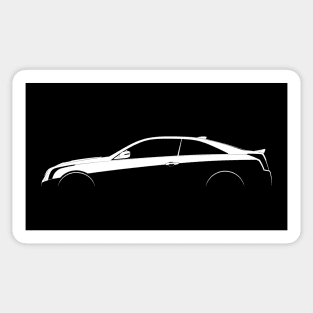 Cadillac ATS-V Coupe Silhouette Sticker